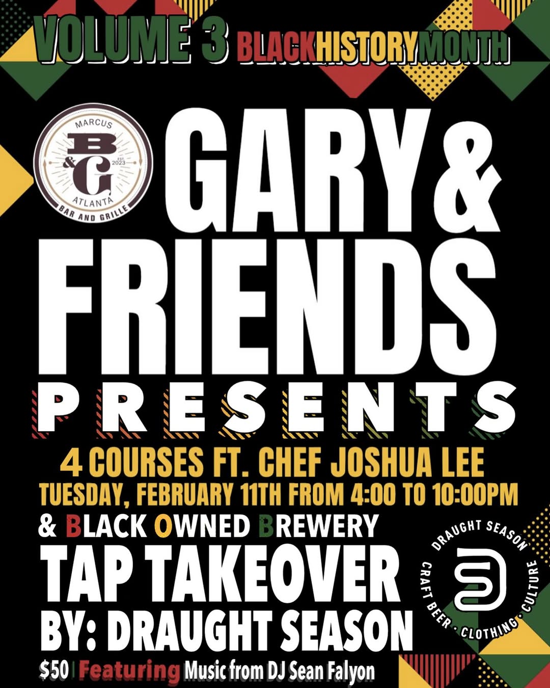 Marcus Bar & Grille Tap Takeover